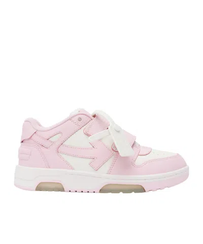 Off-white Velcro Sneakers In Multi
