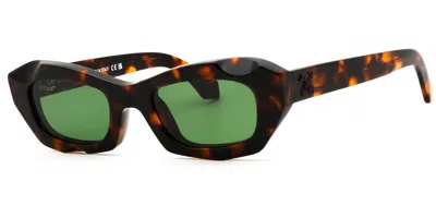 Off-white Venezia 6055 Women's Sunglasses Tortoiseshell Size 49 In Brown
