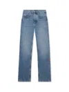 Off-white Venus Denim Pants In Light Medium Blue Light Medium Blue