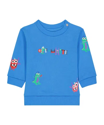 Off-white Kids' Versatile Longsleeve Top In Blue