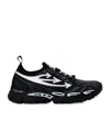 Off-white Return Canvas Sneakers Pull Tab Sole In Animal Print