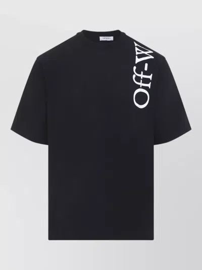 OFF-WHITE VERTICAL BOOKISH SKATE S SHORT SLEEVE T-SHIRT
