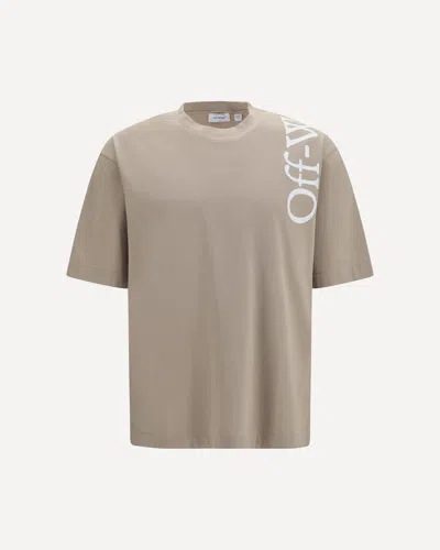 Off-white Vertical Bookish Skate T-shirt In Neutral
