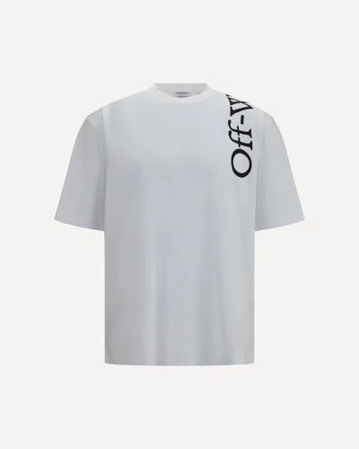Off-white Vertical Bookish Skate T-shirt In White