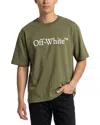 Off-white Virgil Big Bookish Skate T-shirt In Animal Print
