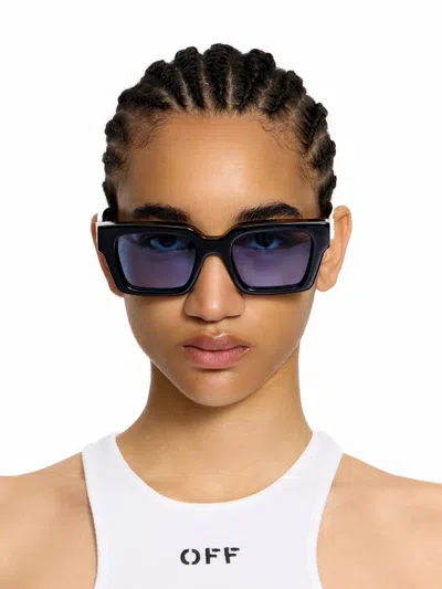 Off-white Virgil  L Light Blue Lens Sunglasses