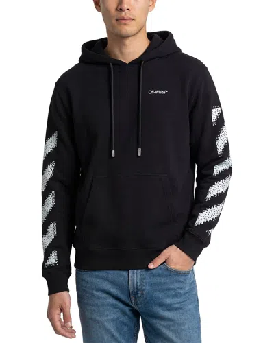 Off-white French Cotton-terry Hoodie In Black