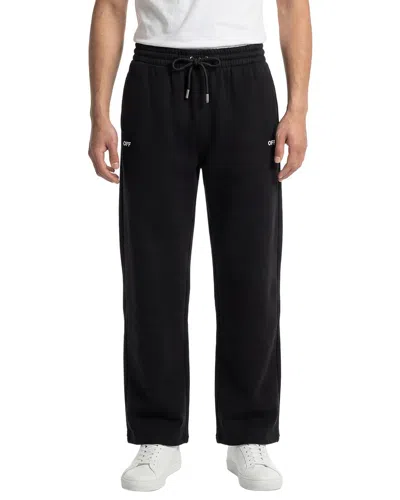 Off-white Virgil Spray Can Sweatpant In Black