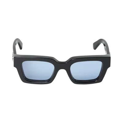 Pre-owned Off-white Virgil Sunglasses 'black/light Blue' | Men's Size Onesize