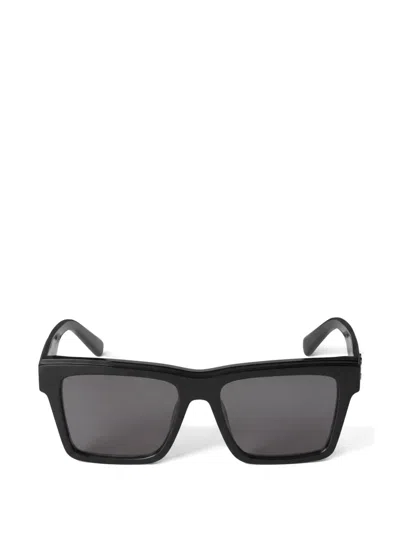 Off-white Virginia Smoke-lens Sunglasses In Black