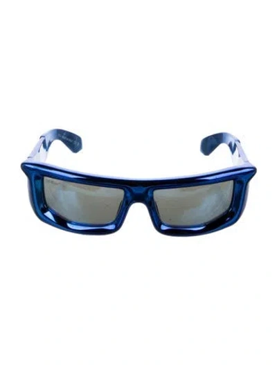 Pre-owned Off-white Volcanite Wayfarer Sunglasses