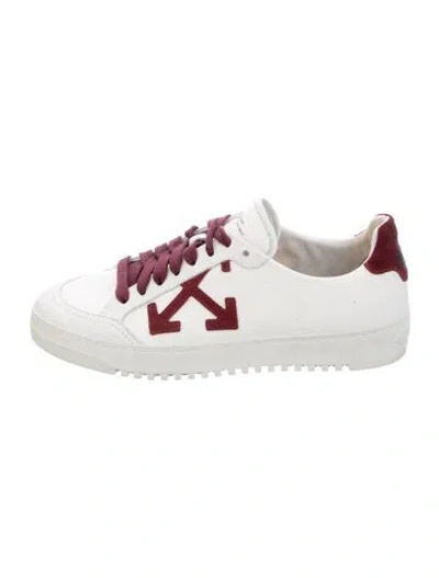Pre-owned Off-white Vulc Low Sneakers In White