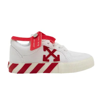 Pre-owned Off-white Vulc Sneaker Kids 'white Red' 2022 | Kid's Size 32