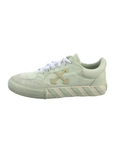 Pre-owned Off-white Vulc Sole Low 'mint' Sneakers In Green
