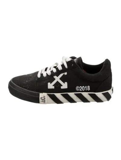 Pre-owned Off-white Vulc Sole Low Sneakers In Black