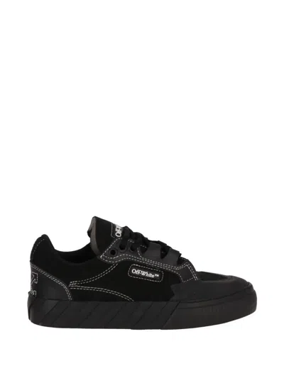 Off-white Vulcanized Contrast-stitched 779 Sneakers In Black
