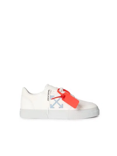 Off-white Vulcanized Low Sneakers In Multi