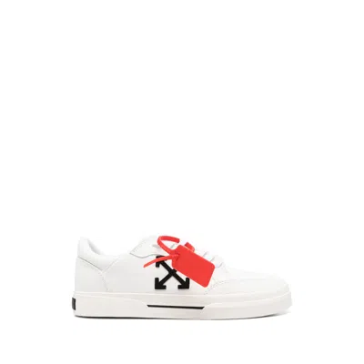 Off-white Vulcanized Low Sneakers In White
