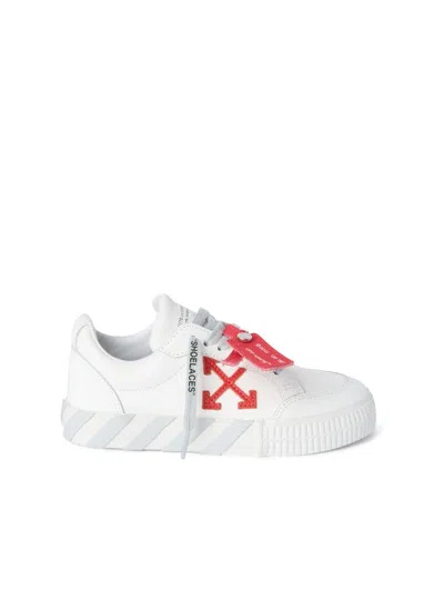 Off-white Vulcanized Low Sneakers In White