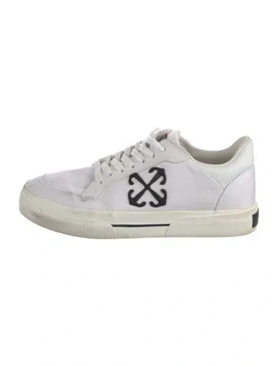 Pre-owned Off-white Vulcanized Low Sneakers In White