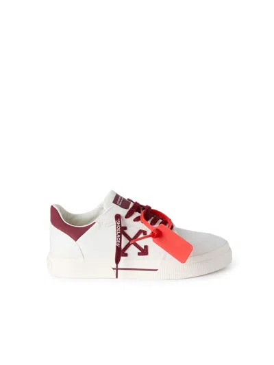 Off-white Vulcanized Low Sneakers In White