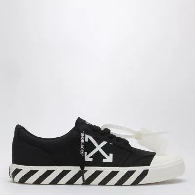 Off-white Stylish Sneaker With Unique Undercut Design In Black