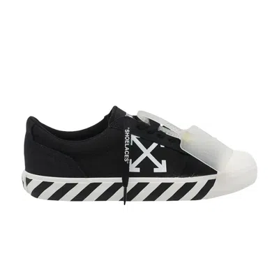 Pre-owned Off-white Vulcanized Sneaker 'black White' | Men's Size 41