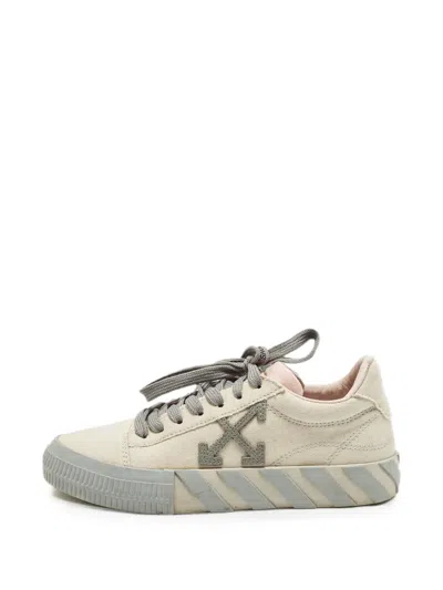 Pre-owned Off-white Vulcanized Sneakers In Gray