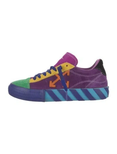 Pre-owned Off-white Vulcanized Sneakers In Multi