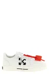 Off-white White Vulcanized Low Sneakers In White