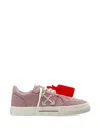 Off-white Vulcanized Sneakers In Pink