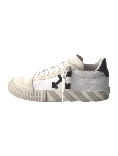 Pre-owned Off-white Vulcanized Sneakers In White