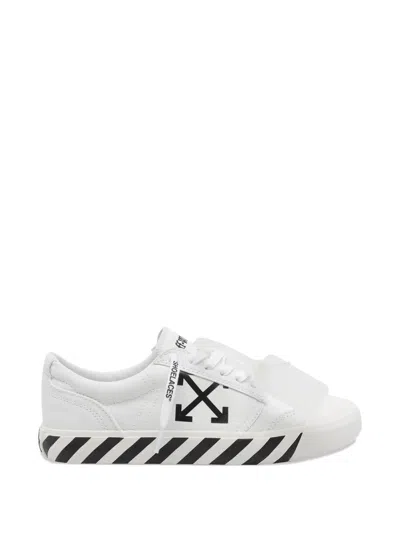 Off-white Vulcanized Sneakers In White