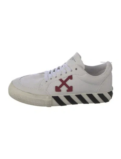 Pre-owned Off-white Vulcanized Sneakers In White