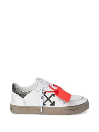 Off-white Vulcanized Sneakers In White