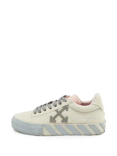 Pre-owned Off-white Vulcanized Sneakers In White