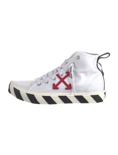 Pre-owned Off-white Vulcanized Sneakers In White