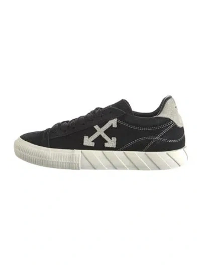 Pre-owned Off-white Vulcanized Sole Sneakers In Black