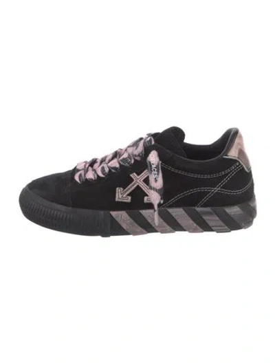 Pre-owned Off-white Vulcanized Sole Sneakers In Black