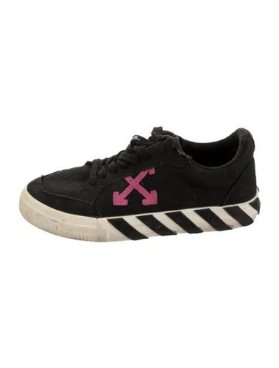 Pre-owned Off-white Vulcanized Sole Sneakers In Black