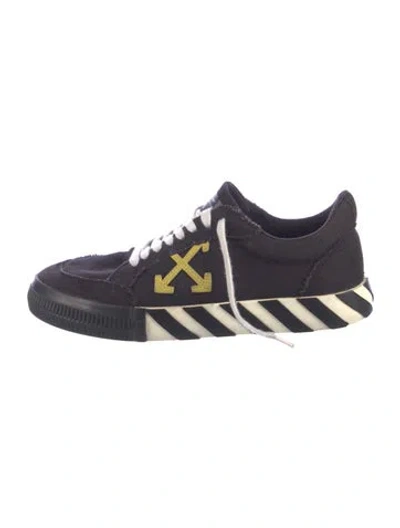 Pre-owned Off-white Vulcanized Sole Sneakers In Blue