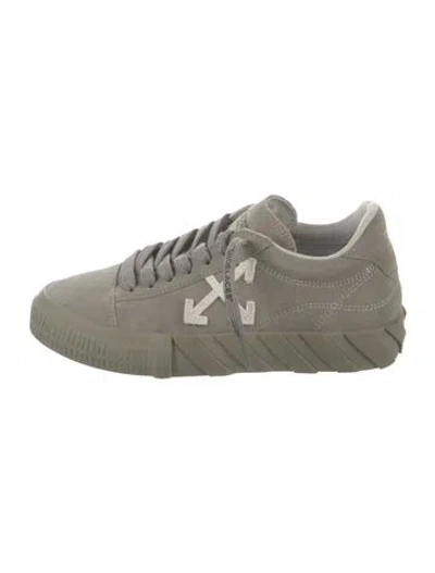 Pre-owned Off-white Vulcanized Sole Sneakers In Grey