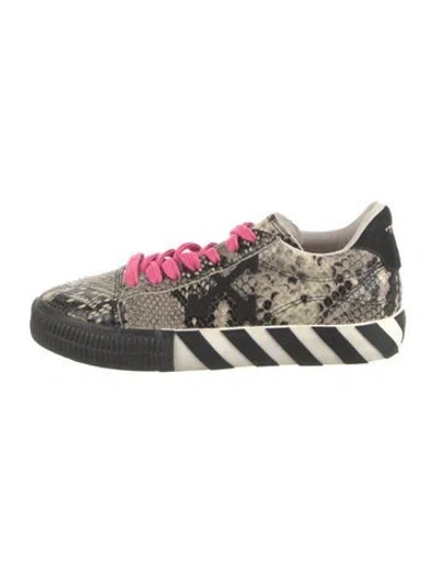 Pre-owned Off-white Vulcanized Sole Sneakers In Neutral