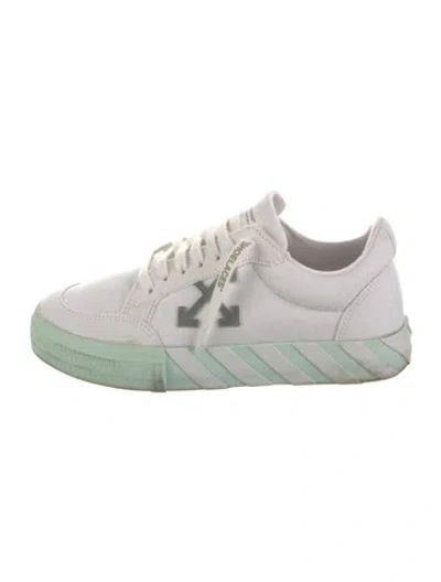 Pre-owned Off-white Vulcanized Sole Sneakers In White