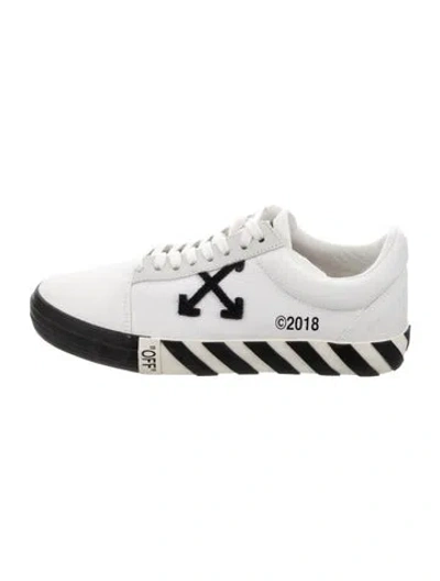 Pre-owned Off-white Vulcanized Sole Sneakers In White