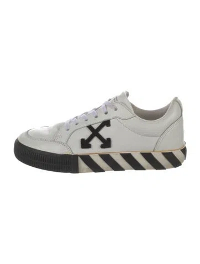 Pre-owned Off-white Vulcanized Sole Sneakers In White