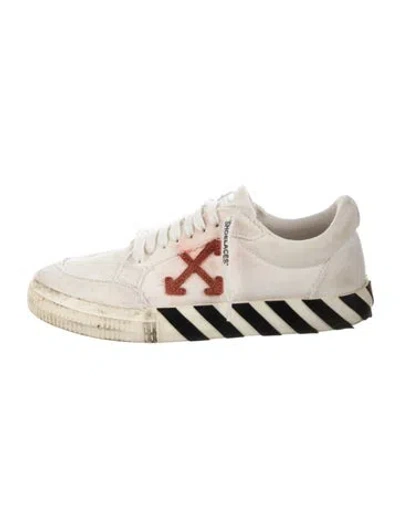 Pre-owned Off-white Vulcanized Sole Sneakers In White
