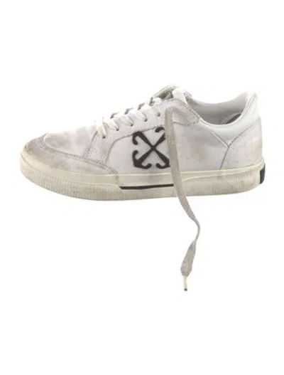 Pre-owned Off-white Vulcanized Sole Sneakers In White