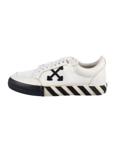 Pre-owned Off-white Vulcanized Sole Sneakers In White