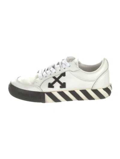 Pre-owned Off-white Vulcanized Sole Sneakers In White